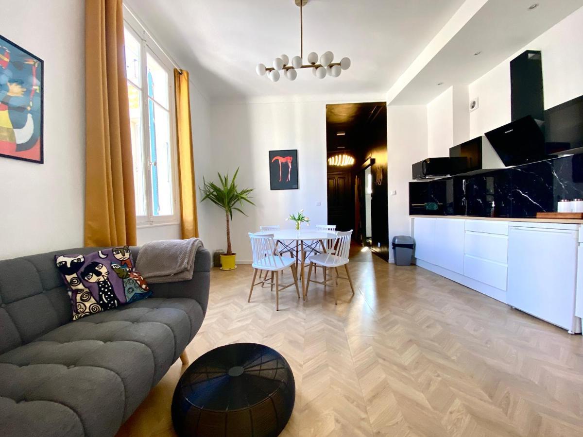 Sea - 2 Bedroom - Kitchen - Wifi - Tramway - Air Conditioner Niza Exterior foto