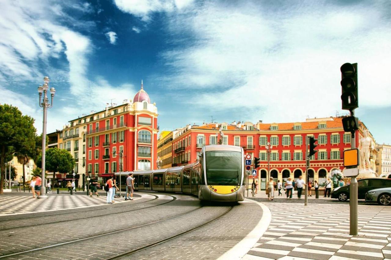 Sea - 2 Bedroom - Kitchen - Wifi - Tramway - Air Conditioner Niza Exterior foto