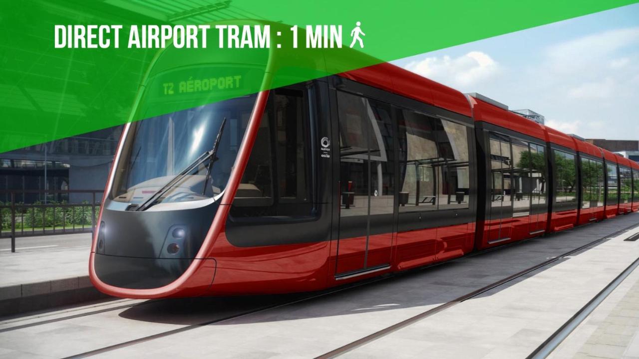 Sea - 2 Bedroom - Kitchen - Wifi - Tramway - Air Conditioner Niza Exterior foto